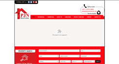 Desktop Screenshot of pjnpropertiesuae.com